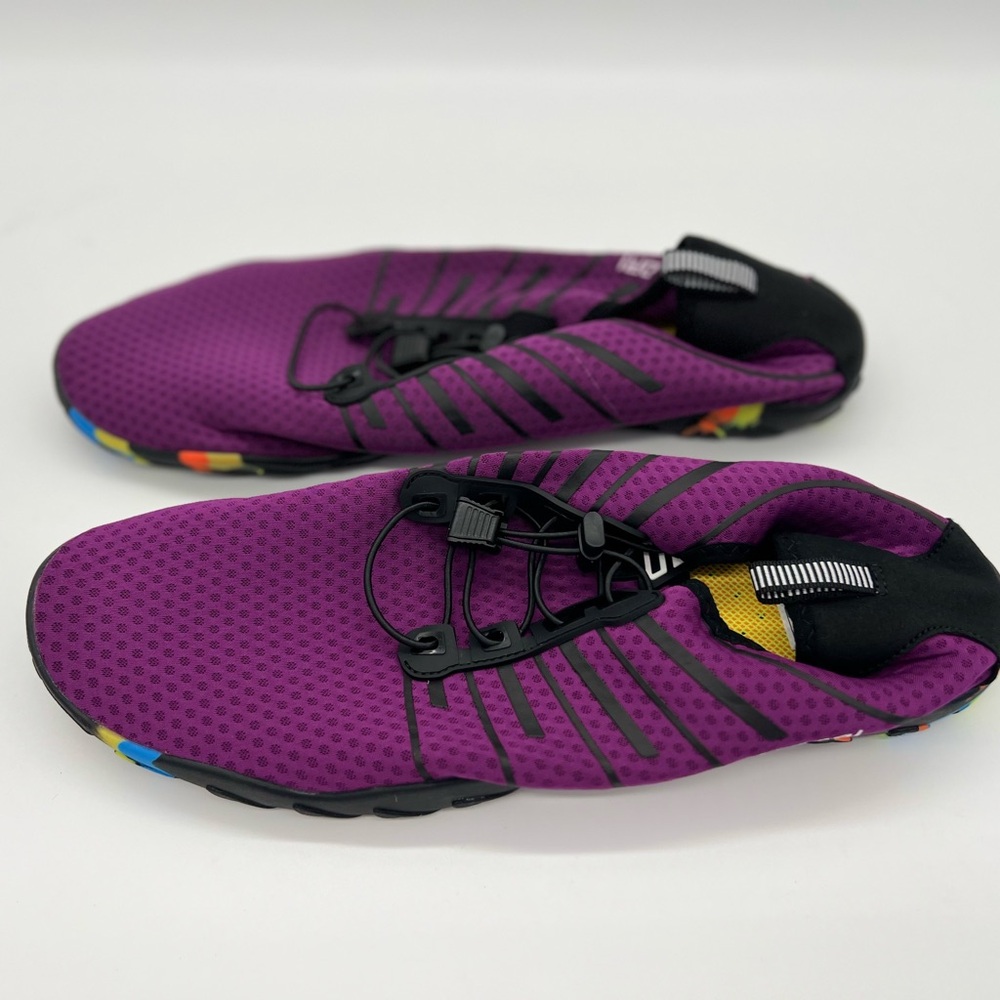 SIMARI Water Shoes Women Men Swim Beach Pool River Barefoot Purple